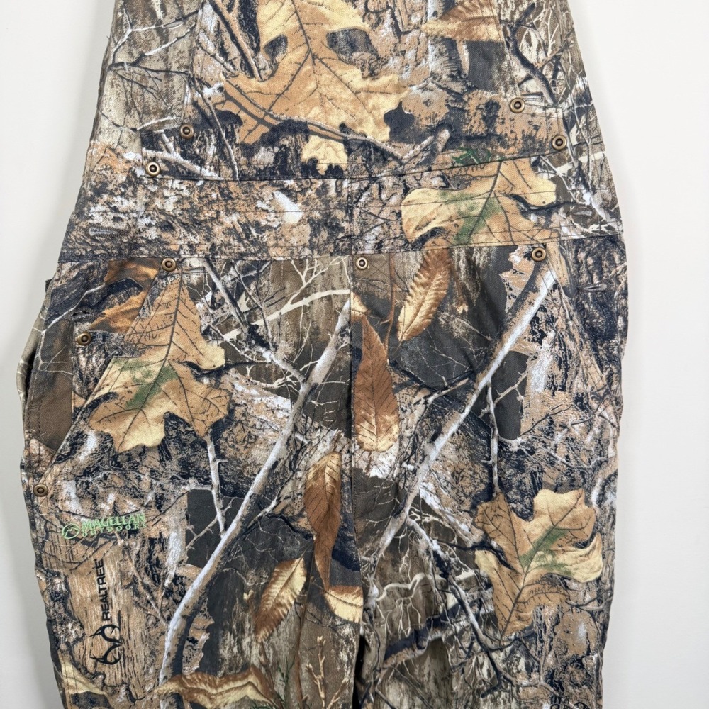 Magellan Outdoors Kids XL Realtree Edge Camo Hunting Bib Overall Gorpcore Rustic - Picture 4 of 13